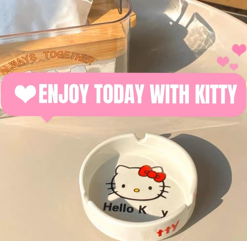 KOZUKI ASH Tray - Pink Ceramic Rolling Tray (Kit) - Image 3